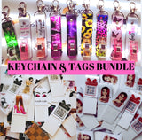 PROMO Wholesale BUNDLE w/ 24 Mini Swaggy Grabber Keychains, 25 Swaggy Tags, & 10 Pom Poms. Choose Custom or Stock Colors (save $170!)