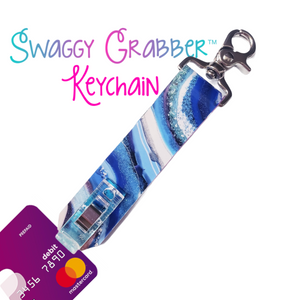 Swaggy Grabber Keychain THE "BLUE RESIN" Starting at
