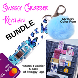 Swaggy Grabber Keychain THE "BLUE BUTTERFLY" Starting at