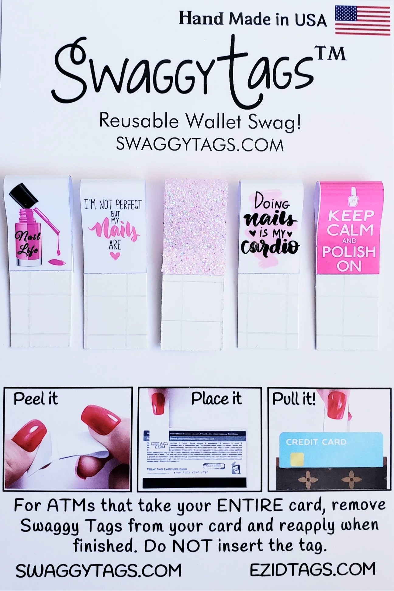 BIG BUNDLE THE PERFECT NAILS Swaggy Grabber Original Card Grabber & –  SWAGGY TAGS™️☆ SWAGGY GRABBER™️