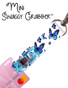 5-in-1 Jewelry Helper Tool & Original Card Grabber The Mini Swaggy Grabber The "BLUE BUTTERFLIES"