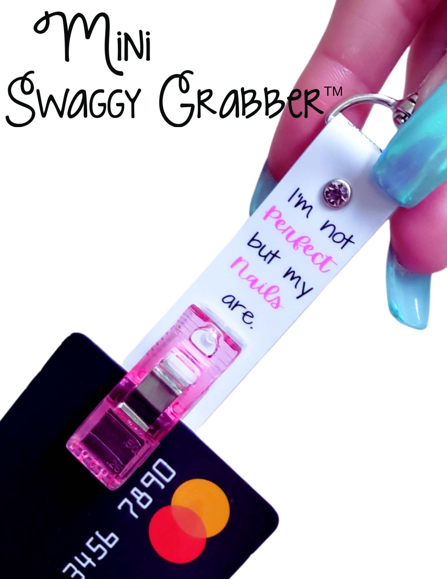 5-in-1 Jewelry Helper Tool & Original Card Grabber The Mini Swaggy Grabber The Perfect Nails