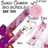 BIG BUNDLE THE "IN MY BAG" Swaggy Grabber Original Card Grabber & Swaggy Tags